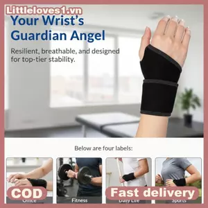 Littleloves1 Giảm Nẹp Cổ Tay Cho Ống Cổ Tay Có Thể Điều Chỉnh Quấn Hoàn Hảo Cho Phần Còn Lại Và Phục Hồi VN
