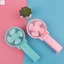 Quạt Mini Quạt Cầm Tay Di Động Động Động Cơ Kép Mạnh Mẽ Quạt Cầm Tay Cho Nữ Thời Trang Nam Nữ Trong Nhà Ngoài Trời
