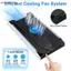 AA Cho PS5 Slim / PS5 Pro Đế Làm Mát Dọc Đế RGB VR Bộ Điều Khiển Tai Nghe Sạc Do Station W / Quạt Làm Mát 3 Tốc Độ Cho PS5 VN