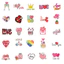 100 Tờ Hoạt Hình Dễ Thương Tình Yêu Ngày Lễ Tình Nhân Tiếng Anh Graffiti Dán ins Vỏ Điện Thoại iPad Trang Trí Chống Thấm Nước Dán 26.6.12