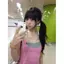 Áo Vest không tay xếp lớp màu tương phản dành cho nữ mùa hè Slim-fit Thiết kế dáng ôm hơn Bộ đồ hai mảnh thông thường