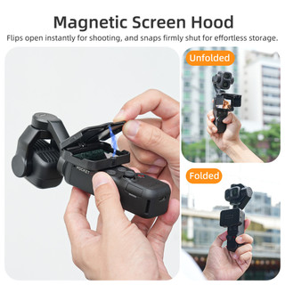 Dành Cho DJI OSMO Pocket 4P / 4 / 3 Màn Hình Bóng Bảo Vệ Từ Tính Hút Bóng Bỏ Túi 4 Pro Phụ Kiện Máy Ảnh
