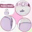 Ba lô ba lô ba lê nữ Jfory, túi khiêu vũ và thể dục dụng cụ, được làm bằng Nylon chắc chắn, dây đeo có thể điều chỉnh, lý tưởng cho