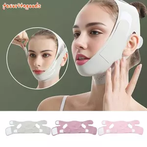 Dây đeo nâng cơ mặt FAVORITEGOODS, Dây nâng cơ mặt có thể điều chỉnh hình chữ V, Dây đeo nâng cơ mặt có thể điều chỉnh làm mát thoáng khí di động dành cho nữ