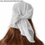 Băng đô SAMO, Khăn xếp hình vuông nhăn Bohemia Sequins, Vải mềm sành điệu Màu trơn 60cm * 60cm Bandana Turban Hóa trị bệnh nhân