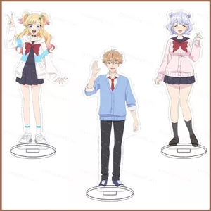 SQ11 Cô Gái Quái Vật Hương Vị Caramel Tấm Đứng Acrylic Ký Hiệu Anime Để Bàn Trang Trí Trang Trí