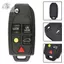 Vỏ Chìa Khóa 1 Phụ Kiện Trang Trí Từ Xa Xe Thay Thế Mới Cho Volvo