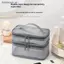 # HB # Túi vệ sinh du lịch bằng lưới trong suốt di động Bộ sắp xếp lưu trữ Unisex dung tích lớn cho chuyến đi công tác tập Gym.