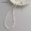 AqToCna Thời Trang Đa Năng Tinh Tế 6MM Vỏ Trái Tim Đính Hạt Nelace Dành Cho Nữ Bé Gái Tính Khí Ngọt Ngào Đơn Giản Chuỗi Xương Đòn Quà Tặng AqToCna