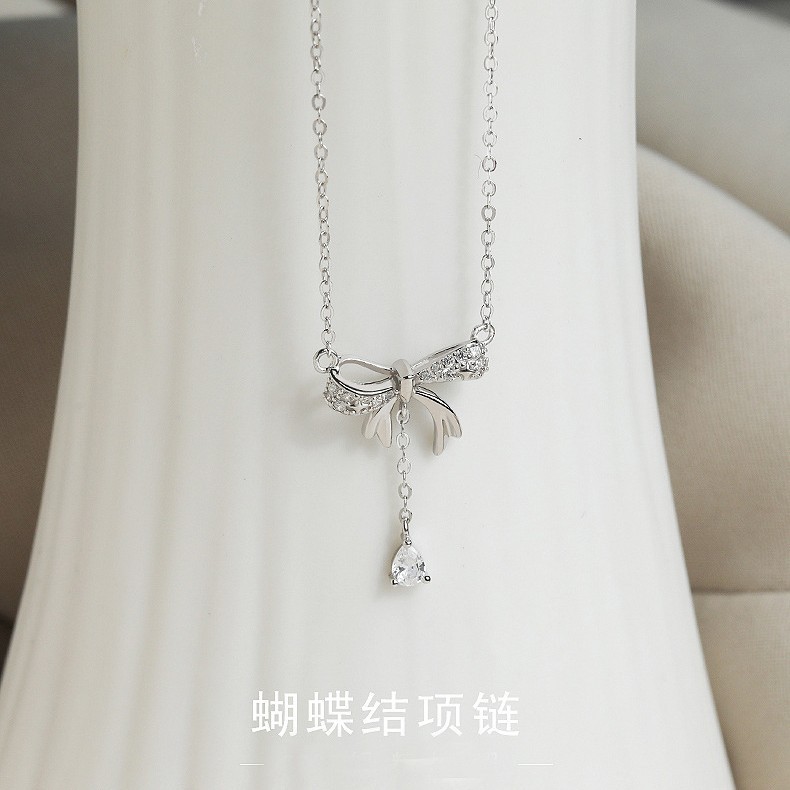 Vòng cổ nơ - Dây chuyền xương đòn sang trọng và tinh tế