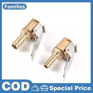 Đầu nối van bơm hơi lốp ô tô bằng đồng thau Air Chu Tyre Clip Bộ chuyển đổi ô tô Lo-on