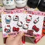 Set 10 Charm Hello Kitty Nơ Đỏ Classic Premium Collection Trang Trí Dép Túi Xách Phụ Kiện Kawaii Dễ Thương Cao Cấp