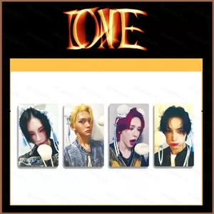 SQ11 4 Cái / bộ XLOV WUMUTI LOMO Card RUI 2nd SINGLE ALBUM I ONE Bưu Thiếp Bộ Sưu Tập Ngôi Sao Ngoại Vi