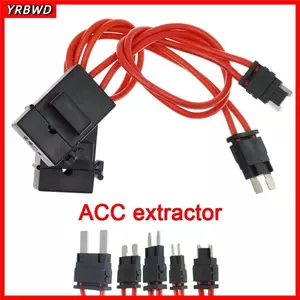 YRBWD 2 chiếc Giá đỡ cầu chì ô tô Ổ cắm điện không bị hỏng Thiết bị điện Hộp cầu chì ACC