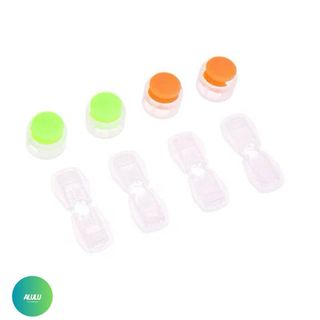 Combo 5 Bộ Khoá Dây Giày Thông Minh Không Buộc Dây, Chốt Cài Dây Giày Nhựa Tròn Cho Bé Người Lớn, Phụ Kiện Giày 15 Màu