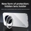 Dành Cho Xiaomi 17 Ultra Ốp Lưng Mới Tinh Thể Đá Trong Suốt Vô Hình Giá Đỡ Ống Kính Chống Rơi Cho Xiaomi 17Ultra Chống Sốc Funda