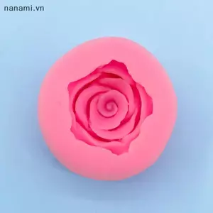 Khuôn silicon hoa hồng đẹp 3D DIY Dụng cụ trang trí bánh sô cô la Fondant Trang trí bánh cưới Khuôn xà phòng hoa [VN]