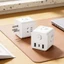 Bộ chuyển đổi ổ cắm hình khối Rubik đa chức năng C-Port USB đa chức năng Ổ cắm có dây di động gia đình