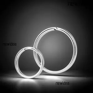 Vòng chìa khóa titan NEWIDEA, Móc khóa titan 20 / 21 / 30mm 2 kiểu, Khóa treo siêu nhẹ chất lượng cao