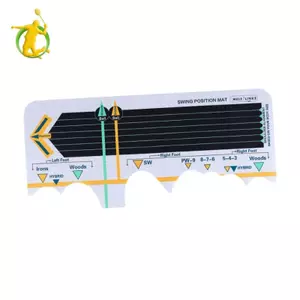 Thảm xoay Golf Căn chỉnh chất liệu PU Thảm thực hành cho sân sau Nhà để xe Thực hành lưới chơi gôn