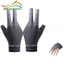 Găng tay bi-a Chất liệu hút ẩm Cue Phụ kiện thể thao Găng tay 3 ngón tay