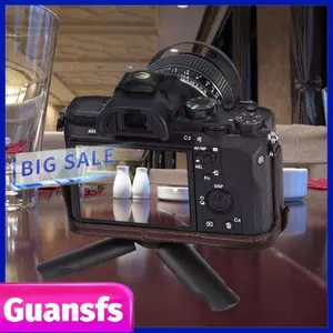 Guansfs Chân Máy Mini Di Động Để Bàn Giá Đứng Thiết Kế Chống Trượt Nhỏ Dành Cho Gậy Chụp Hình Selfie/Điện Thoại Di Động/Tất Cả Máy Ảnh