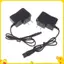 1Pc EU Cắm Glare Đèn Pin Phụ Kiện Đôi Lỗ Sạc Cáp 220V 110V Sạc Trực Tiếp Đèn Pin Sạc Dây Nguồn