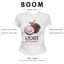 BOOM Áo Baby Tee Nữ Cotton Ôm Body-Áo Thun Ngắn Tay Y2K In Hình PhongCách Mùa Hè, Cổ Tròn Hàng Đầucách hàn quốc phong448