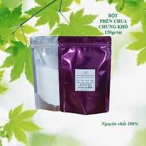 Bột phèn chua chưng cất nguyên chất (Phèn phi) gói 150gr