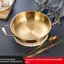Nồi khô bằng thép không gỉ HL Mì ăn liền Lamian Nồi mì vàng hải sản Nồi súp nhỏ Mì ăn liền Hai tai Nồi LMWU