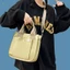 Túi Tote Canvas Nữ Đơn Giản Đa Năng Túi Xách Túi Đeo Ngang