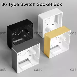 CAST Hộp Gắn Bên Ngoài Dây Sắp Xếp Công Tắc Và Ổ Cắm Gắn Trên Tường Áp Dụng Hộp Nối Bề Mặt