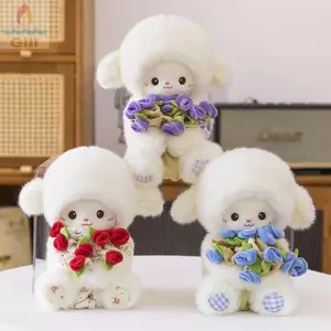 Búp bê cừu sang trọng GILL, Cừu ôm từ tính Anime mềm mại, Đồ chơi búp bê cừu nhỏ dễ thương Quà tặng sinh nhật