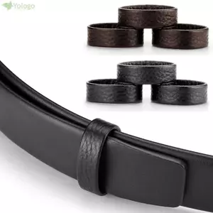 Vòng thắt lưng nam YOLOGO, phụ kiện da thật DIY đa năng, vòng nối thắt lưng tinh tế