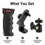 Điện thoại Vlog Grip Mount cho Vlog phát trực tiếp và hình ảnh, thiết kế bằng nhựa cho video du lịch, cho gia đình và du lịch