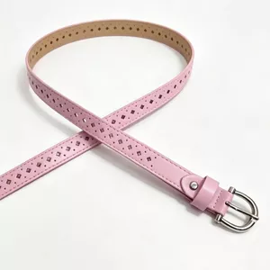 Thắt Lưng Rỗng Pin Khóa Phong Cách Đục Lỗ Thời Trang Phù Hợp Với Quần Thắt Lưng Phiên Bản Hàn Quốc Nhẹ Sang Trọng Thắt Lưng Đa Năng Thường Ngày Nữ 6.24