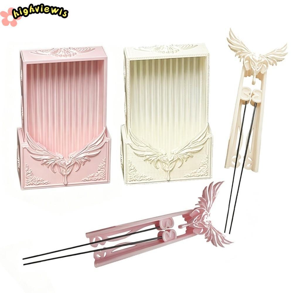 Bộ Xẻng Đậu HIGHVIEWLS, Thiết Kế Cánh Thiên Thần DIY Handmade Cầu Chì Hạt Khay Chọn, Làm Đậu Cầm Tay Sáng Tạo Vị Trí Hạt Bút Hạt Dụng Cụ Phân Loại