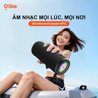 Olike SF12 Loa Bluetooth Không Dây Bluetooth 6.0, Bass Mạnh 10W, Chống Nước IPX5, Âm Thanh TWS, Hỗ Trợ Micro SD AUX USB