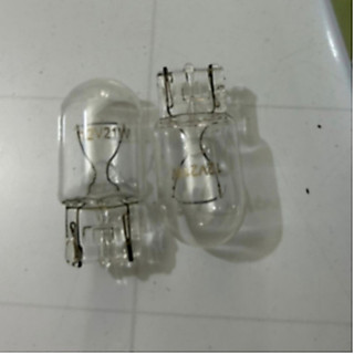 Bóng đèn ô tô, bóng đèn phanh ô tô, bóng xi nhan ô tô chân cắm T20 12V21W 1 tóc màu trắng.