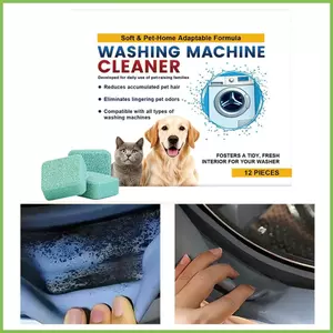Máy Giặt Máy Giặt 12 Miếng Máy Giặt Khử Mùi Viên Máy Giặt Máy Hòa Tan Tóc Cho Phòng Tắm Giặt gelhvn