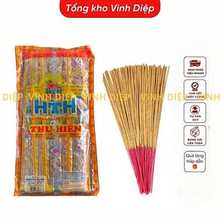 Combo 3 Bó Hương trầm Thu Hiền (1 bịch 10thẻ-mỗi thẻ 18que×38cm)
