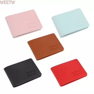 WEETW Vỏ Giấy Phép Lái Xe Chất Lượng Cao Đơn Giản Túi Tổ Chức Đựng Thẻ ID Túi Đựng Thẻ Tín Dụng Kẹp Tiền Thư Mục Ví