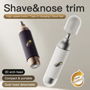 Mới Nam Mũi Tông Đơ Cắt Tóc Mini Đa Năng Điện Mũi Tông Đơ Cắt Tóc Di Động Cạo Râu NJX1