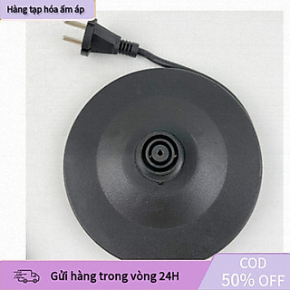 [COD] Mâm xoay đế ấm siêu tốc 360 độ, dây đồng tốt, điện áp 220V, chống nước, đế nhựa ABS màu đen chắc chắn