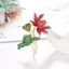 AqToCna Kim Cương Giả Hoa Sen Thổ Cẩm Dành Cho Nữ Thanh Lịch Handmade Lá Đảng Văn Phòng Áo Khoác Trang Trí Phụ Kiện Chân Quà Tặng AqToCna