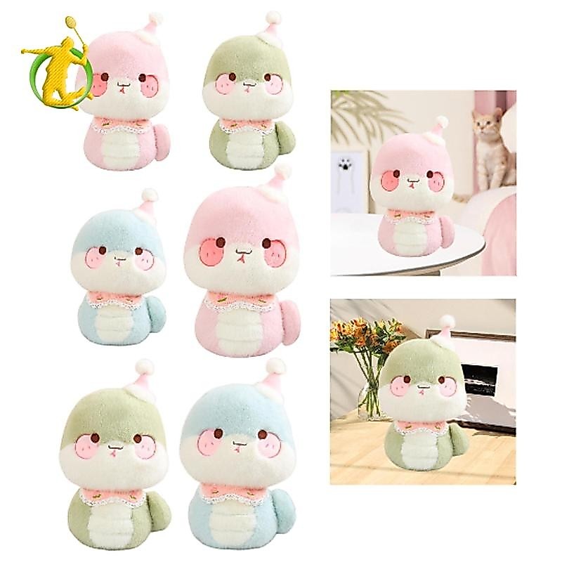 Hoạt Hình Rắn Sang Trọng Đồ Chơi Ôm Sang Trọng Gối Dễ Thương Năm Của Con Rắn Trang Trí Sang Trọng
