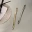 PNPIA- 11cm Một Từ Kẹp Tóc Nữ Kim Loại Dải Vàng Dài Barrettes Kẹp Tóc Vintage Kẹp Tóc Tự Động Mịn Mùa Xuân Kẹp Tóc Hairgrip