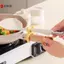 1 Thìa Silicon Ra Thìa Giá Đỡ Tai Hươu Chống Rỉ Tràn Nồi Kẹp Thìa Giá Đỡ Tiện Ích Nhà Bếp VN