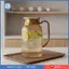 Bình đựng nước ép Acrylic cấp thực phẩm Carafe Dứa có họa tiết Bình đựng nước giải trí văn phòng sành điệu