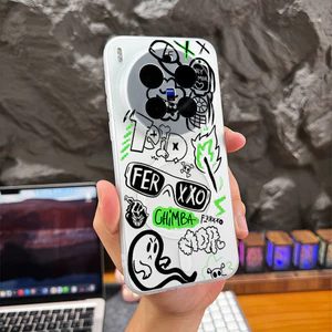 Dành cho Vivo X300 Ultra X300 Pro X200 Pro Mini X200S “Graffiti ” Vỏ điện thoại từ tính mềm / Chống trầy xước / Chống vân tay / Micro Frosted / Vivo Case
